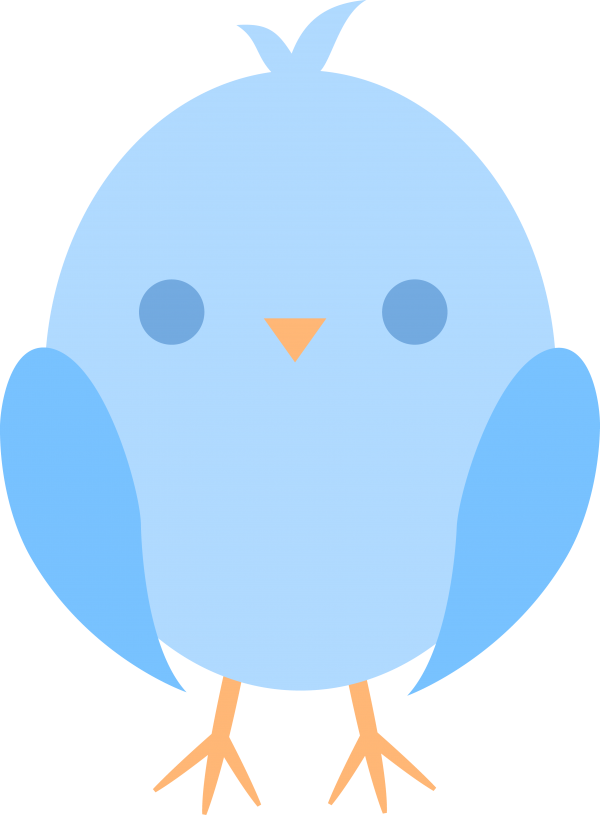 Baby Shower Clipart Boy Transparent - Cute Bird Clip Art (600x815)