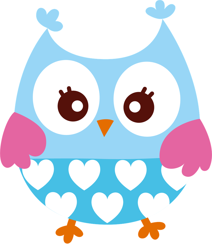 Kit, Parties, Baby Baby, Kawaii, Owls, Girly Girl, - Corujinha Baby Png (1725x1980)