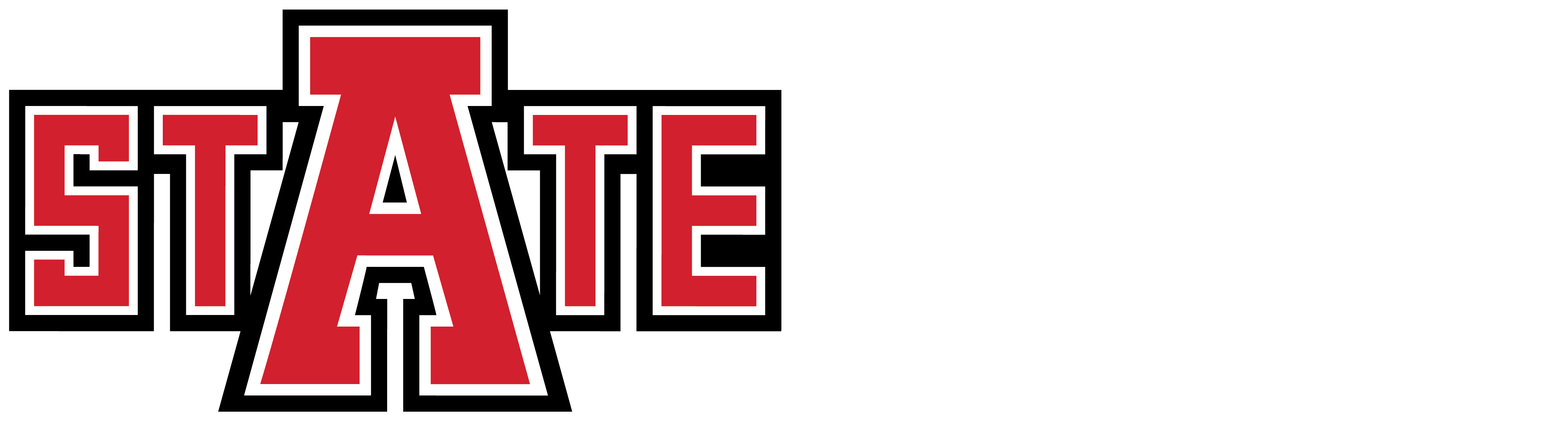 Office Of Admissions, Records And Registration - Arkansas State University Official Colors (4200x1128)