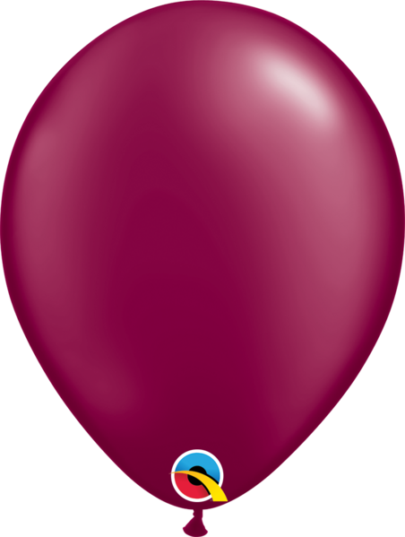 Pearl Burgundy, Qualatex 11" Latex Balloon - 80-a-round Birthday Latex Balloons | 6 Count | 11" (452x599)