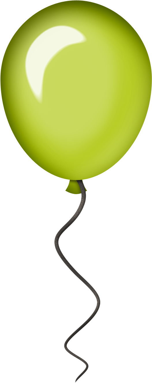 Pin By Bonnie Guerrant On Clipart - Green Birthday Balloons Png (546x1347)