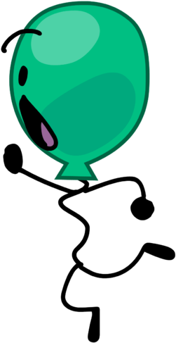 Balloony - Bfb Balloony (262x499)