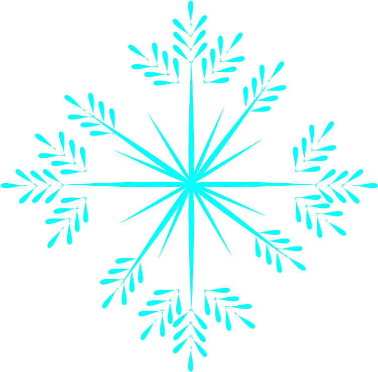 Winter Clipart - Circle (886x759)