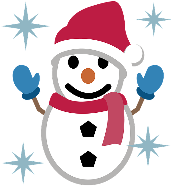 Animated Winter Clipart 16, - Juletegninger Med Farve (556x720)
