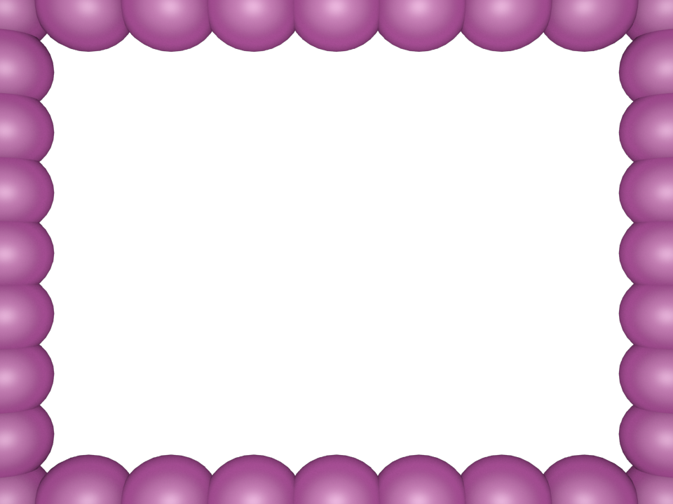 Pink Purple Bubbly Pearls - Picture Frame (960x720)