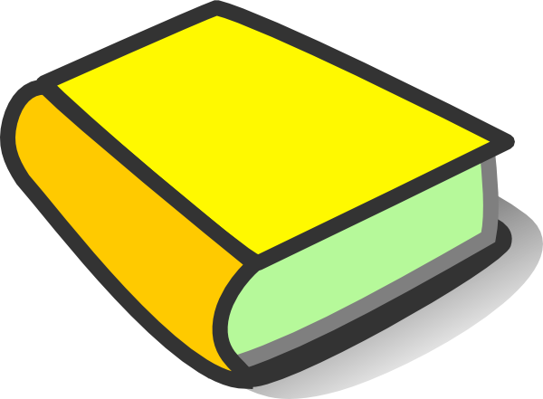 Book 2 Clip Art - Clipart Novel (600x441)