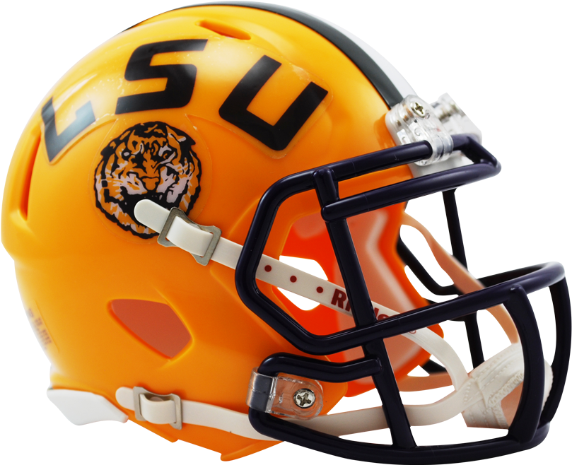 Louisiana State Speed Mini Helmet - Green Bay Packers Helmet (900x812)