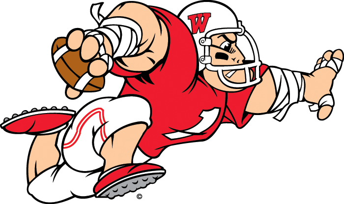 Right Football Color - Wabash College Football Logo (700x415)
