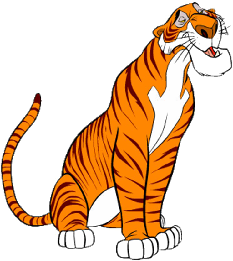 Jungle Book Png Picture - Jungle Book Shere Khan (777x865)