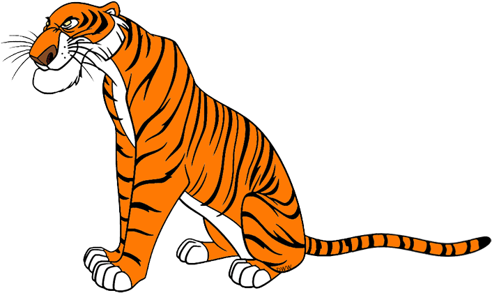 Khan Clipart - Shere Khan Clipart (850x506)