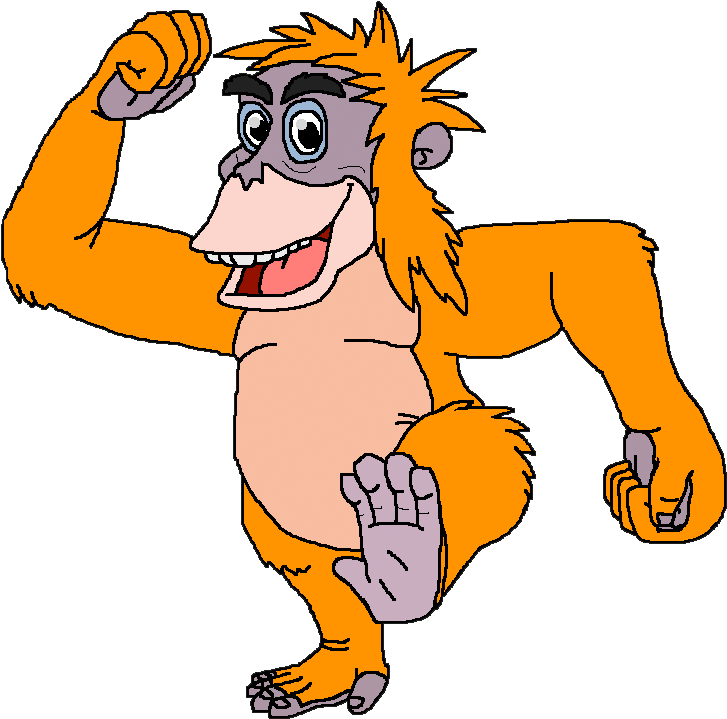 King Louie By Kylgrv - King Louie Transparent (753x744)