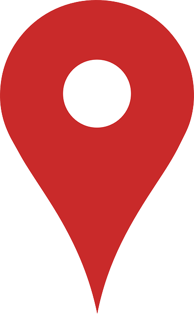 College Football National Championship Hotels - Red Pin Icon Png (395x640)
