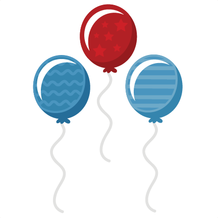 Independence Balloons Shapes Svg Cut Files Balloon - Balloon Shapes (432x432)