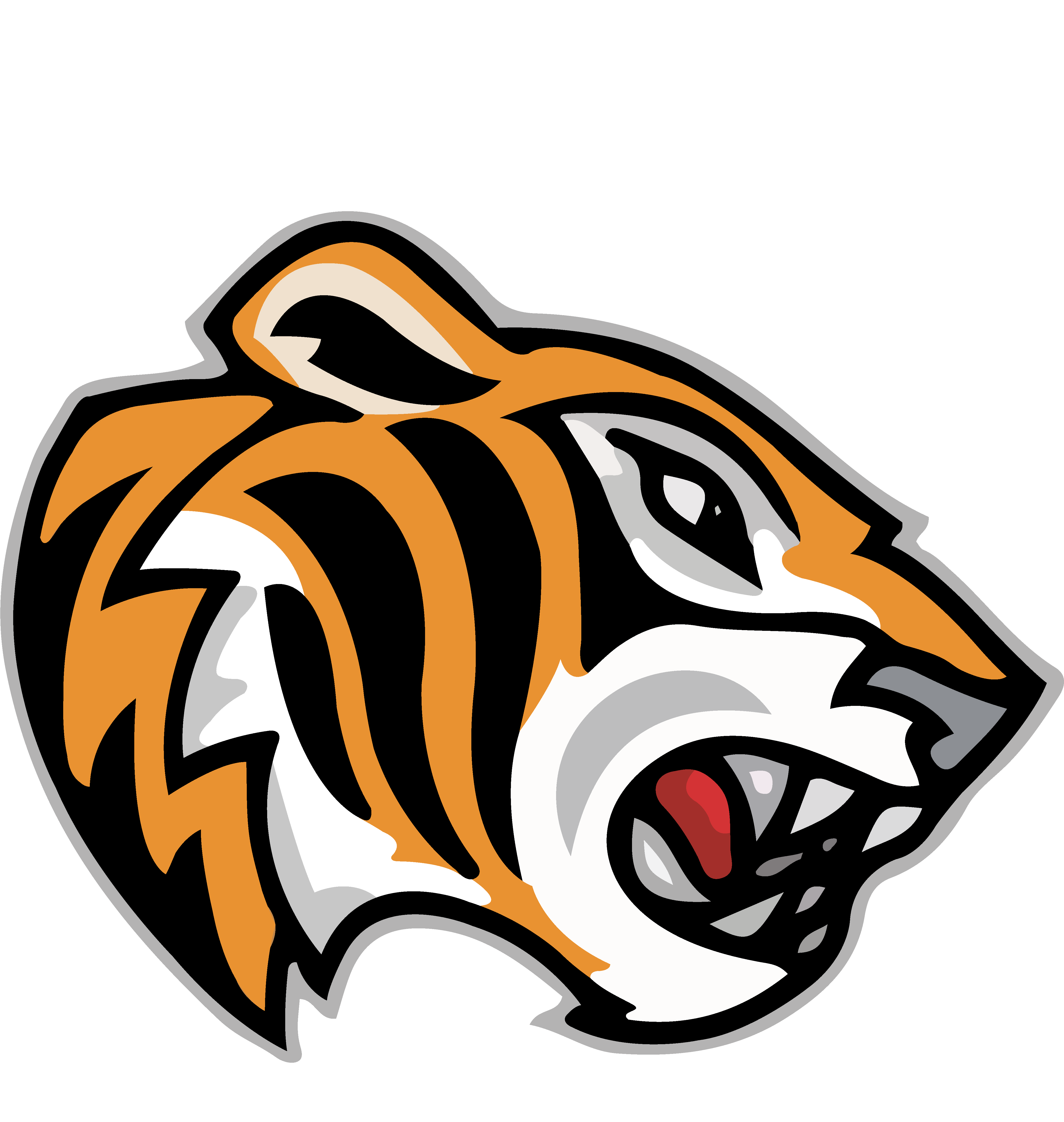Logo Good Elementary School - Cove Tigers Netball (5067x4844)