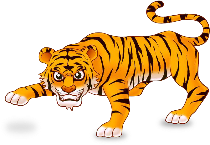 Subscribe To Receive Micah's Posts Via Email - Tiger Cartoon (799x599)