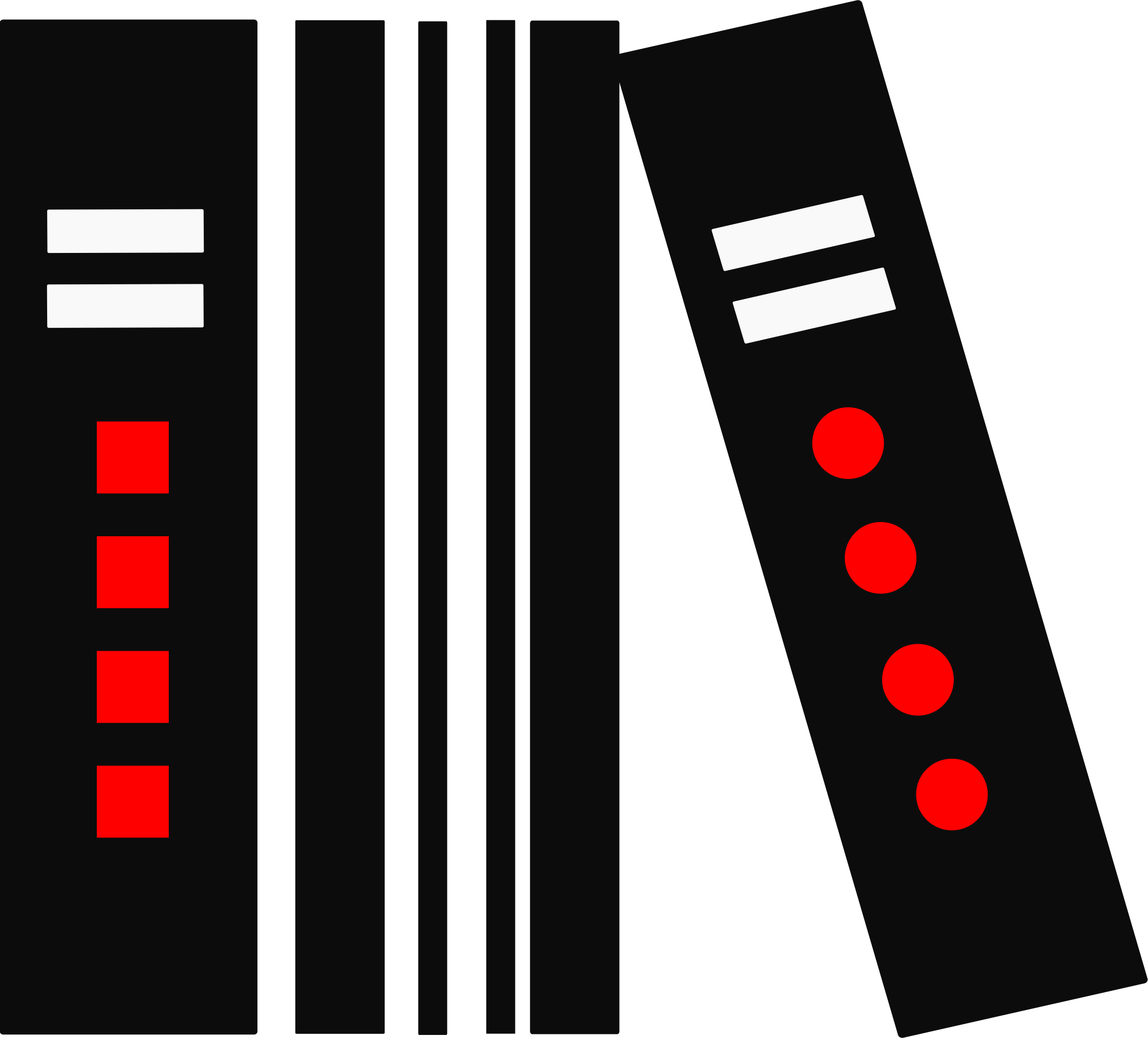 Big Image - Vektor Buku Berdiri (2265x2048)