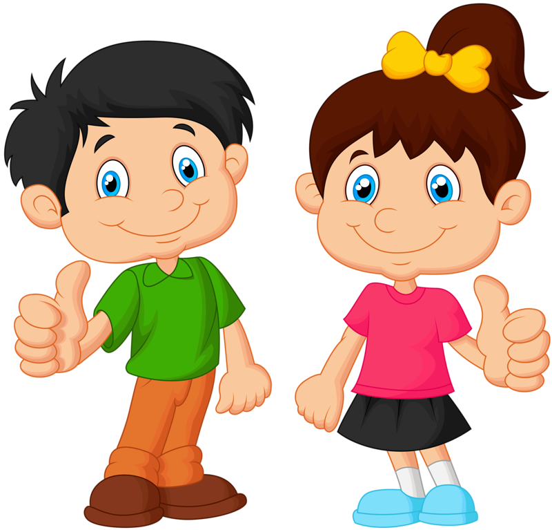 1 [преобразованный] - Cartoon Girl Thumbs Up (800x767)