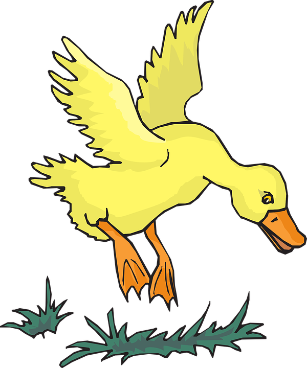 Birds Flying Cliparts 19, - Flying Duckling Clipart (600x720)