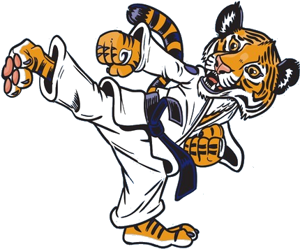 Kids Session @ Ormeau State School - Taekwondo Tiger (450x373)