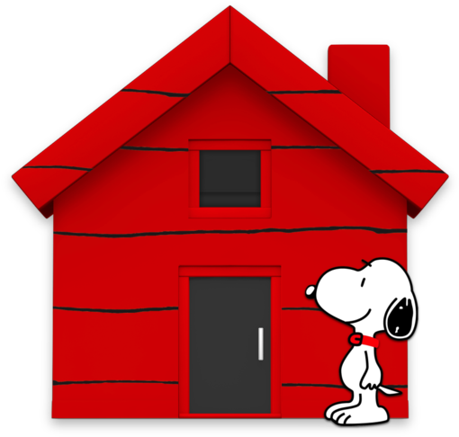 Snoopy House By Mferis - Snoopy Png Icon (600x600)