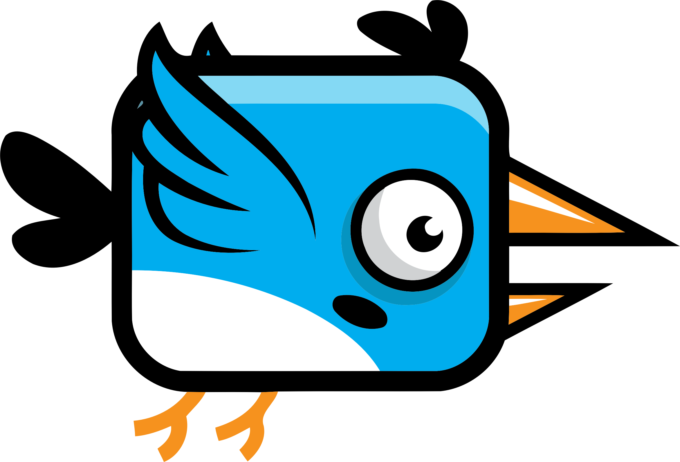 This Free Icons Png Design Of Flying Bird 22 - Flying Bird Sprite Png (2343x1592)