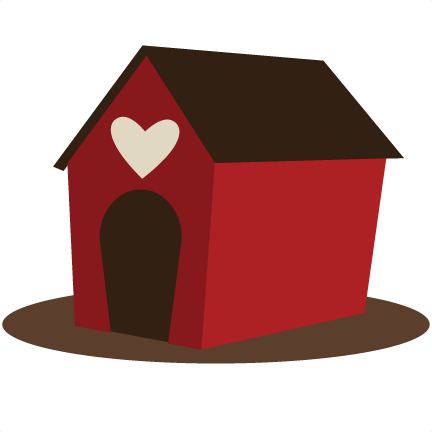 Dog House Svg File For Scrapbooking Cardmaking Free - Dog House Clipart Png (432x432)