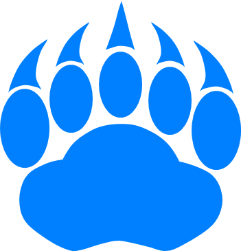 Sportslogos College Athletics Association Uniforms - Kodiak Paw (351x365)