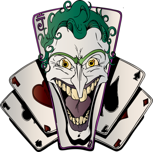 Casino Playing Cards Joker - Luck (500x499)