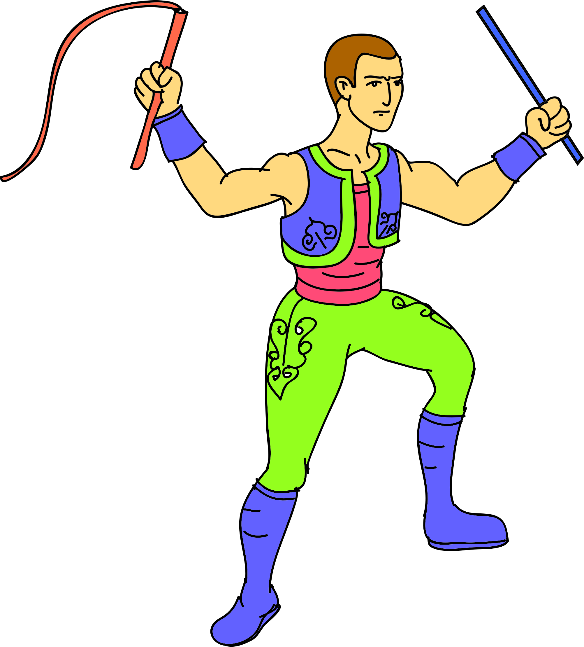 Animal Tamer In A Circus (2004x2218)