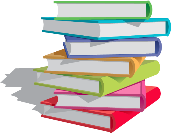 Libros De Colores Png (611x489)