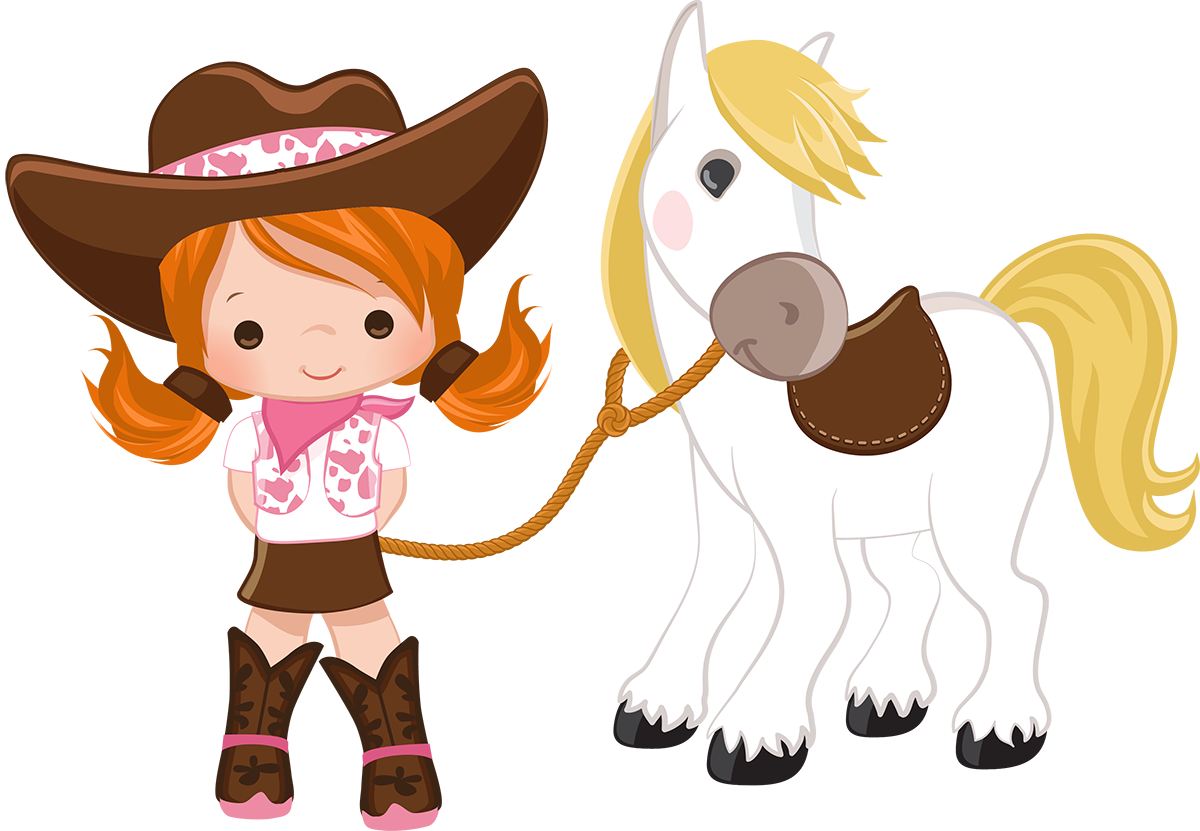 Cowboy E Cowgirl - Cowboy Menina Personalizados (1200x831)