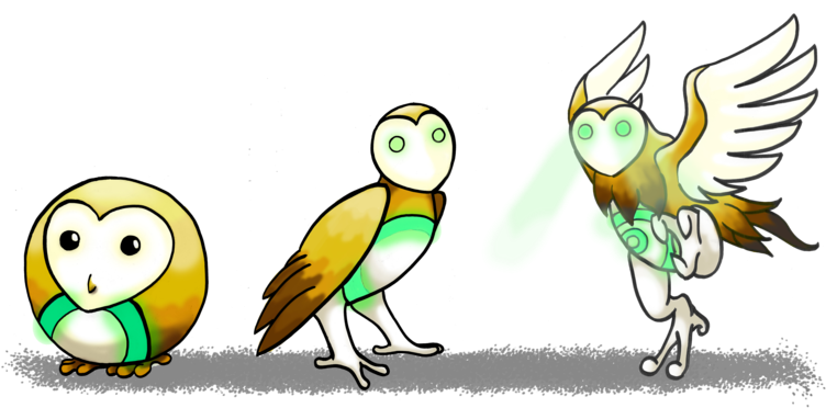 Barn Owls By Johannesviii - Barn Owl Pokemon (800x454)