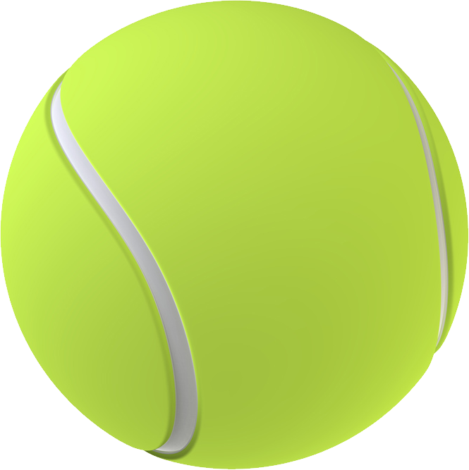 Tennis Ball Png Transparent Image - Tennis Ball Png (665x667)
