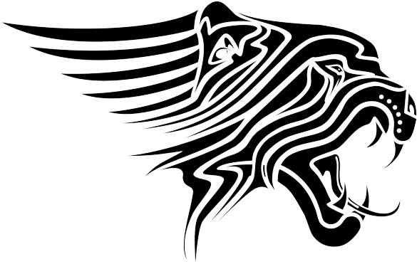 Tiger Tattoos Png Clipart - Transparent Tattoo Designs Png (600x382)