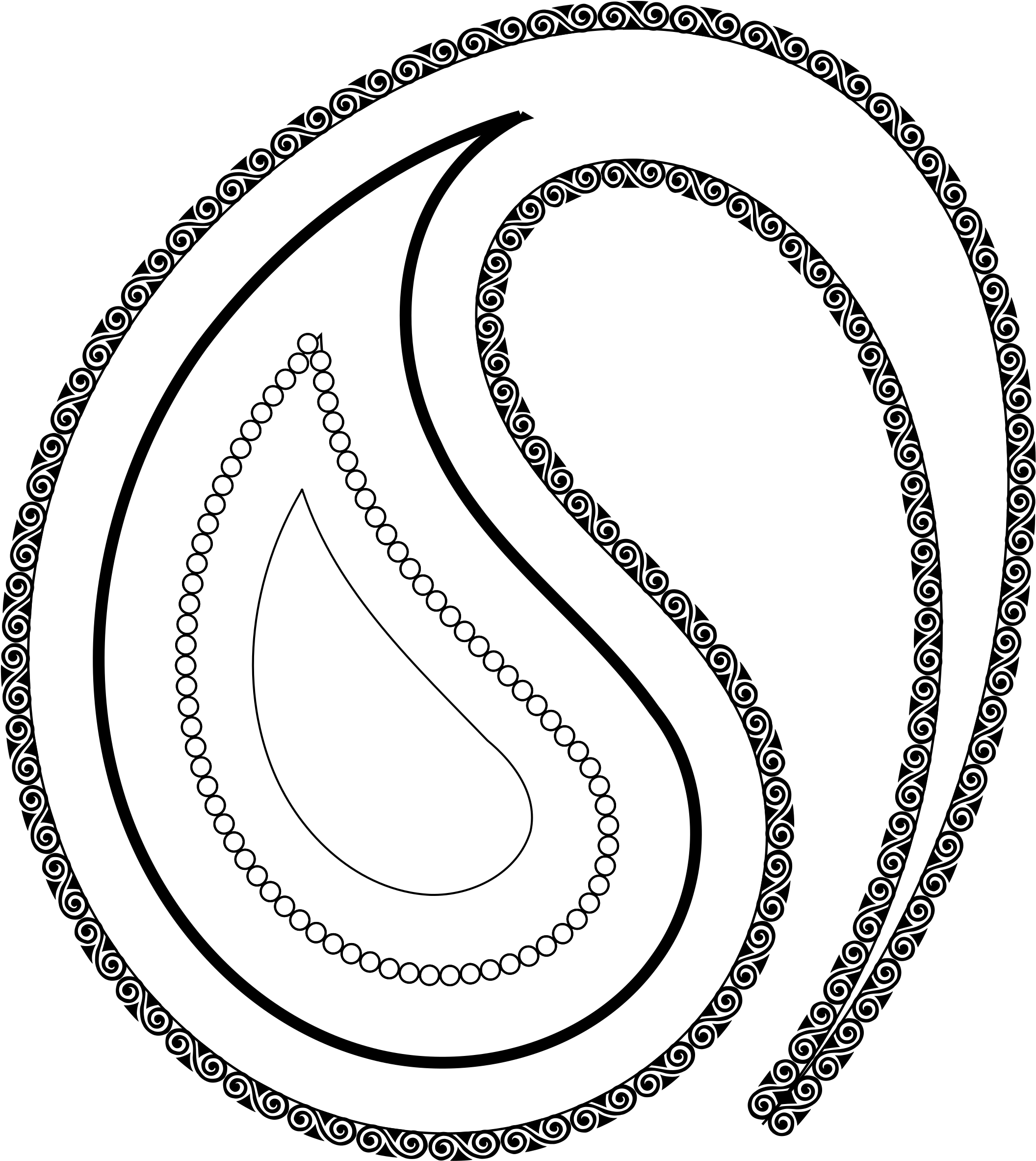 Log In Register Upload Clipart Nkv8o4 Clipart - Paisley Pattern (2400x2400)