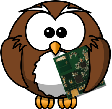 Drop Us An Email - Staying Safe Online Owl (400x366)