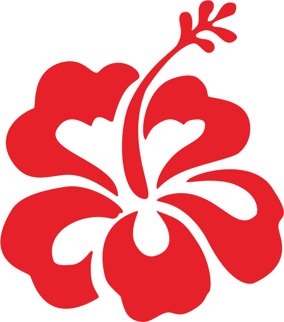 Hibiscus Flower Logo Vector - Proud Mom National Guard (1600x1136)