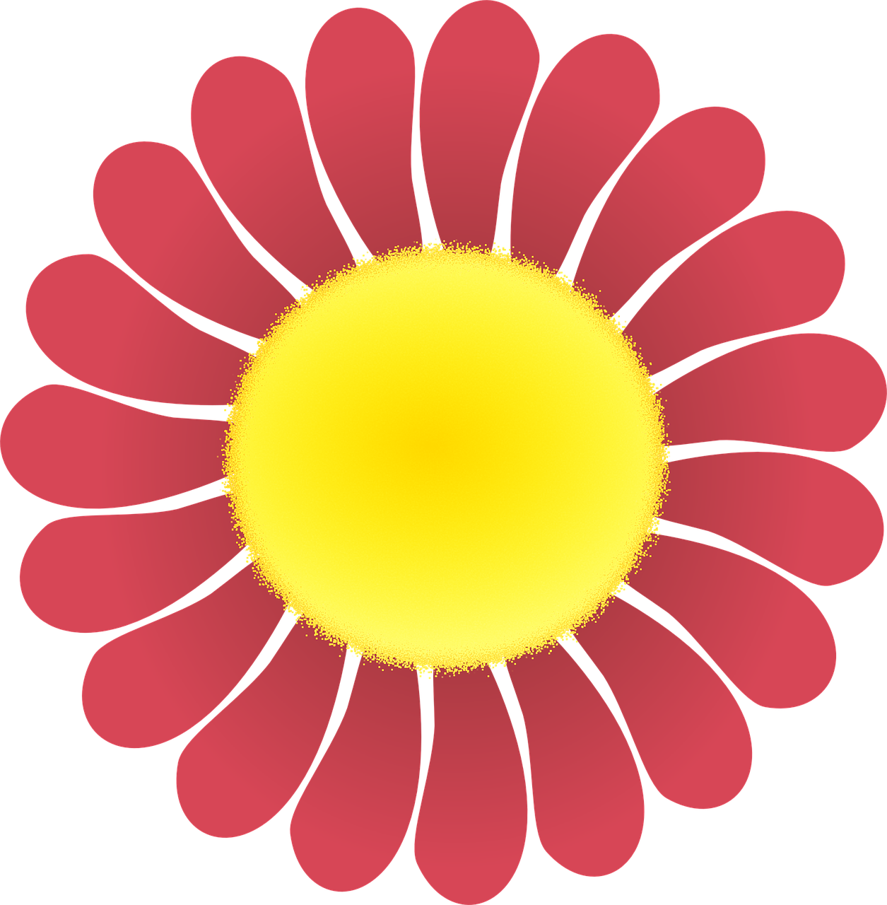Flower Red Flower Vector Png Image - Reporting Framework (1255x1280)