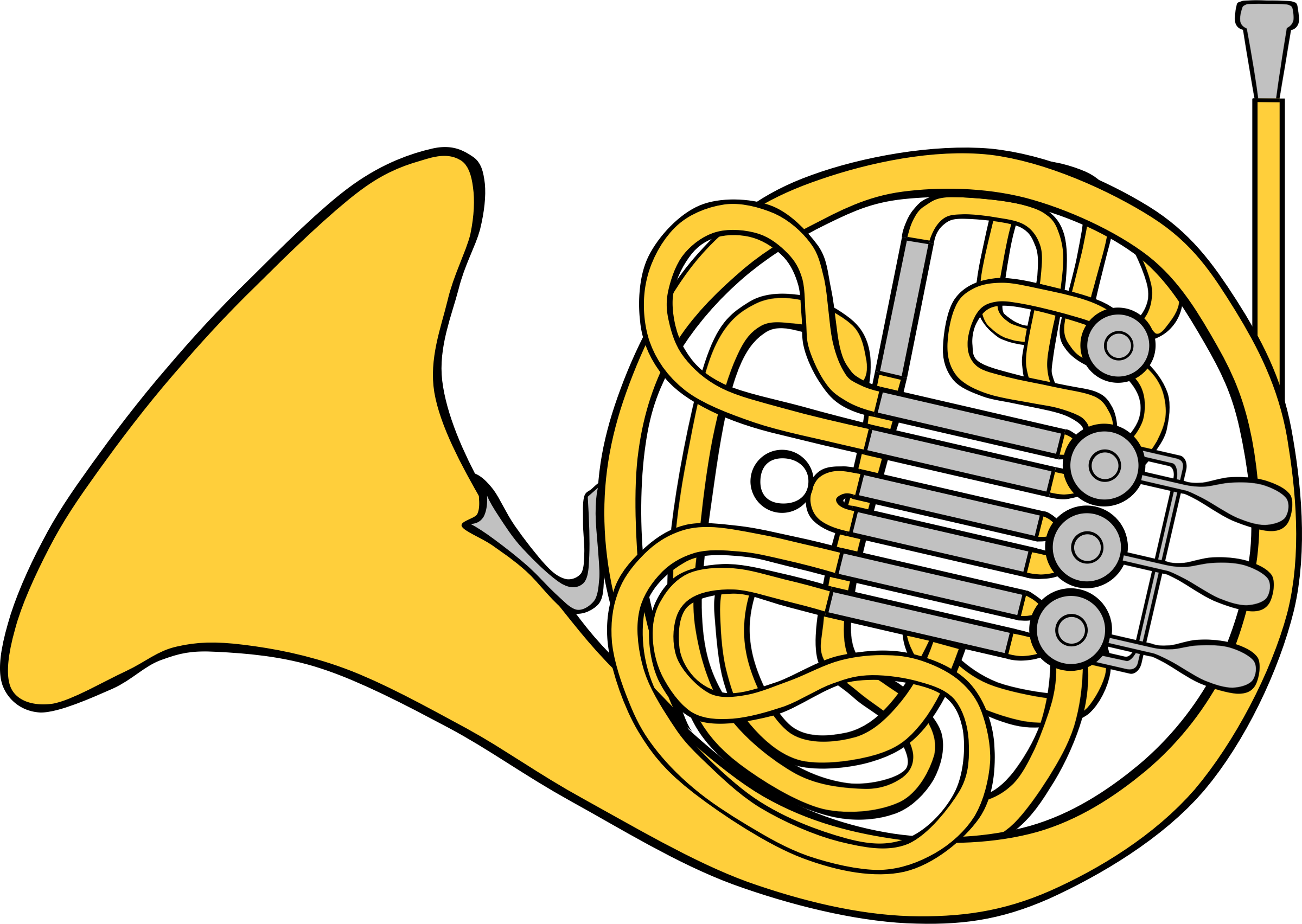 Clipart - Music Instrument Clip Art (2400x1704)