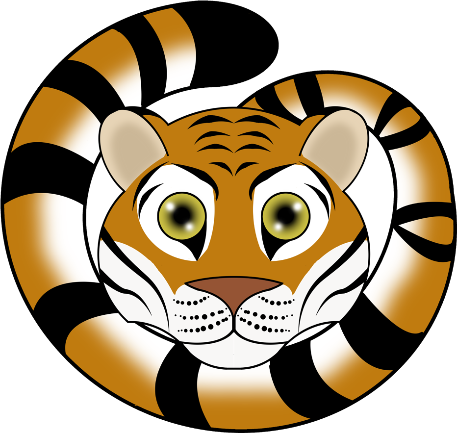 Tiger Clipart Folder - Tiger Icons (1000x915)