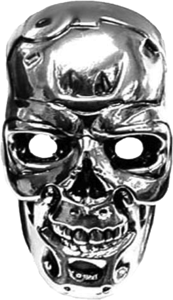 Terminator Head Clipart - Terminator Png (717x1068)