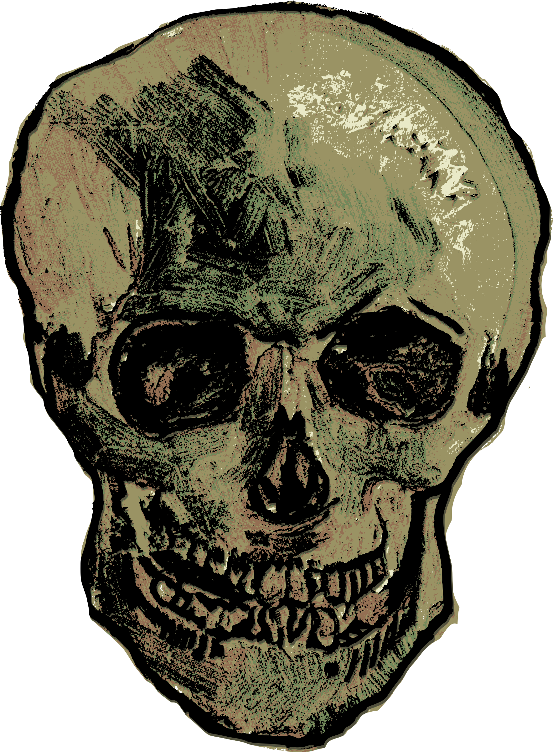 Big Image - Vincent Van Gogh Skull (1766x2400)