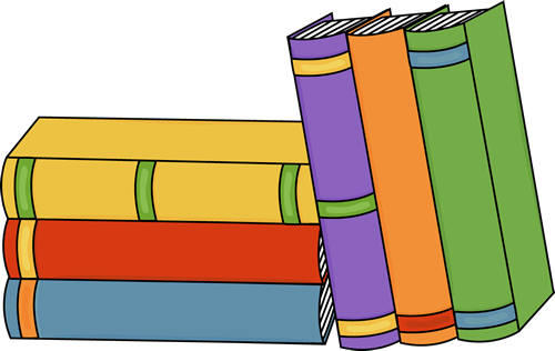 Stack - Of - Books - Clipart - Free Clipart Of Books (500x316)