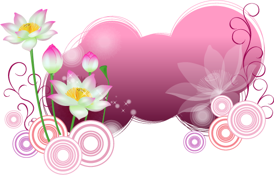 Share This Image - Flower Vector Graphics Psd (544x347)