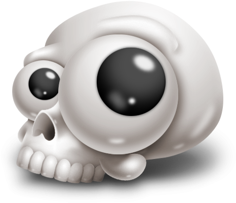 Format - Png - Skull Funny (512x512)
