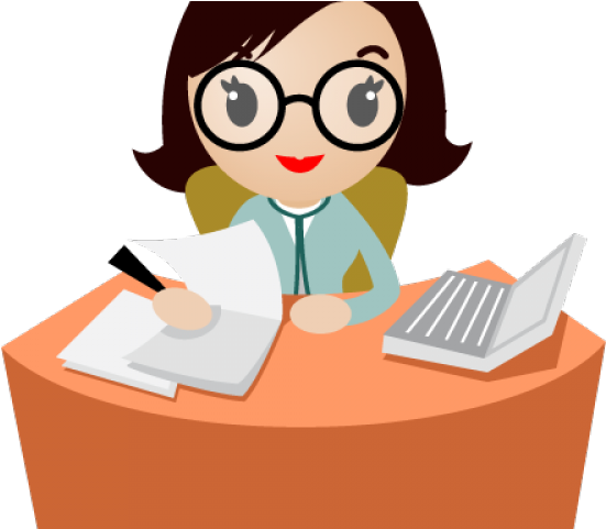 Secretary Clipart Job Duty - Clerk Clipart (640x480)