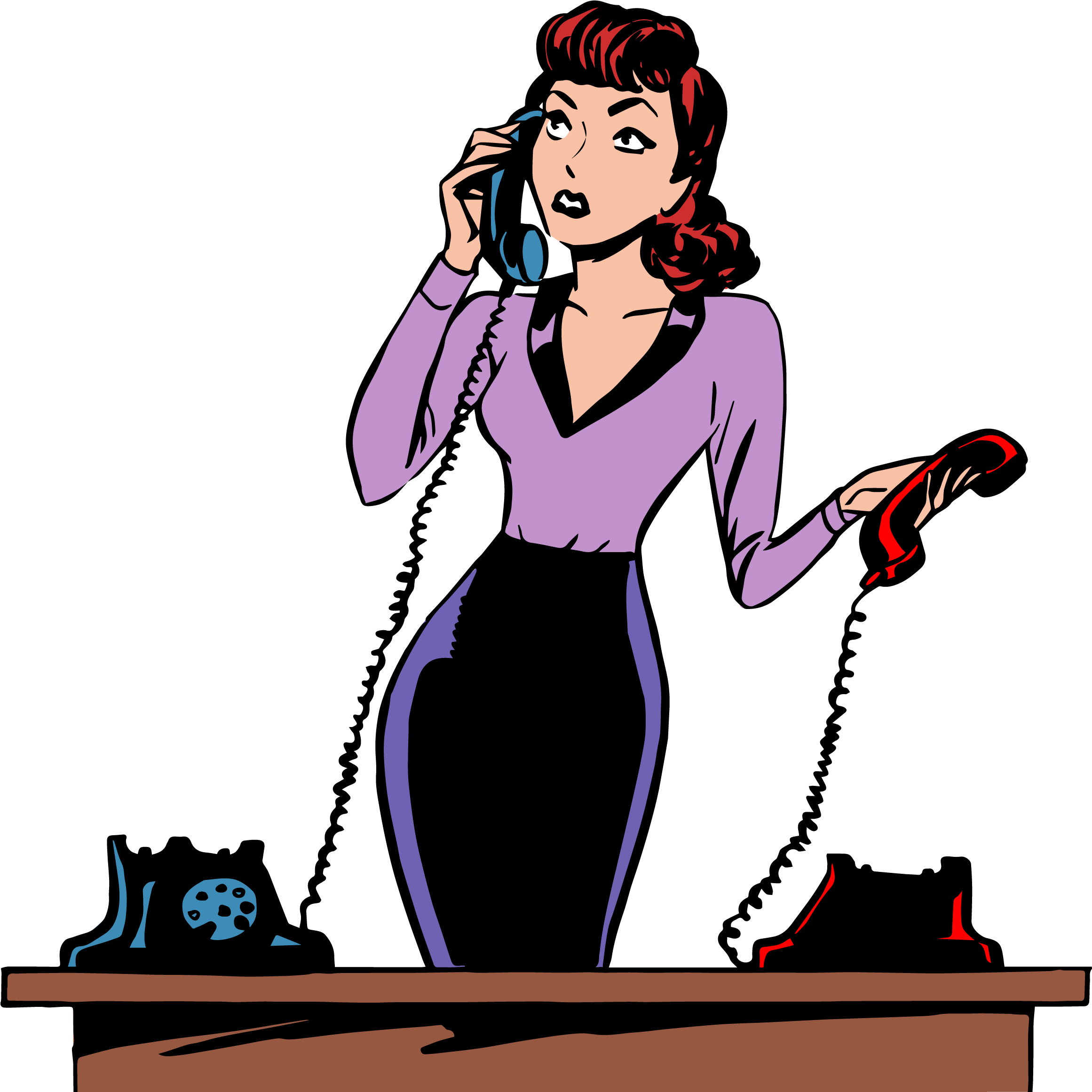 Royalty-free Secretary Clip Art - Royalty-free Secretary Clip Art (2500x2500)