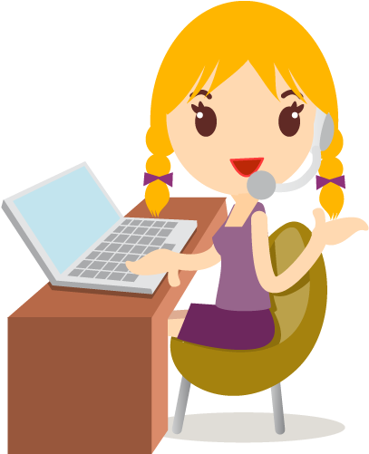 Callcenter Girls Blonde Icon - Blonde Girl Icon (512x512)