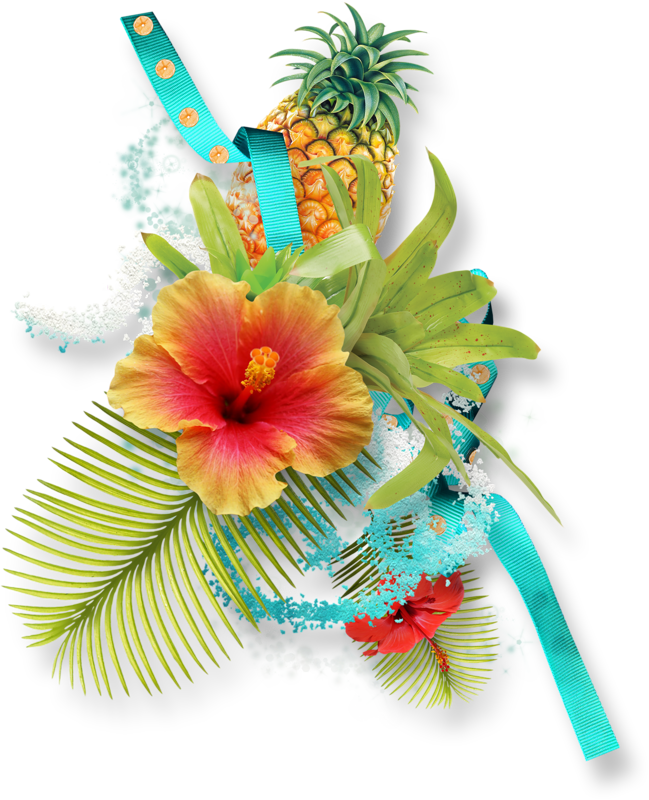 Hibiscus Clipart Download - Pen-pineapple-apple-pen Basic Tees (649x800)
