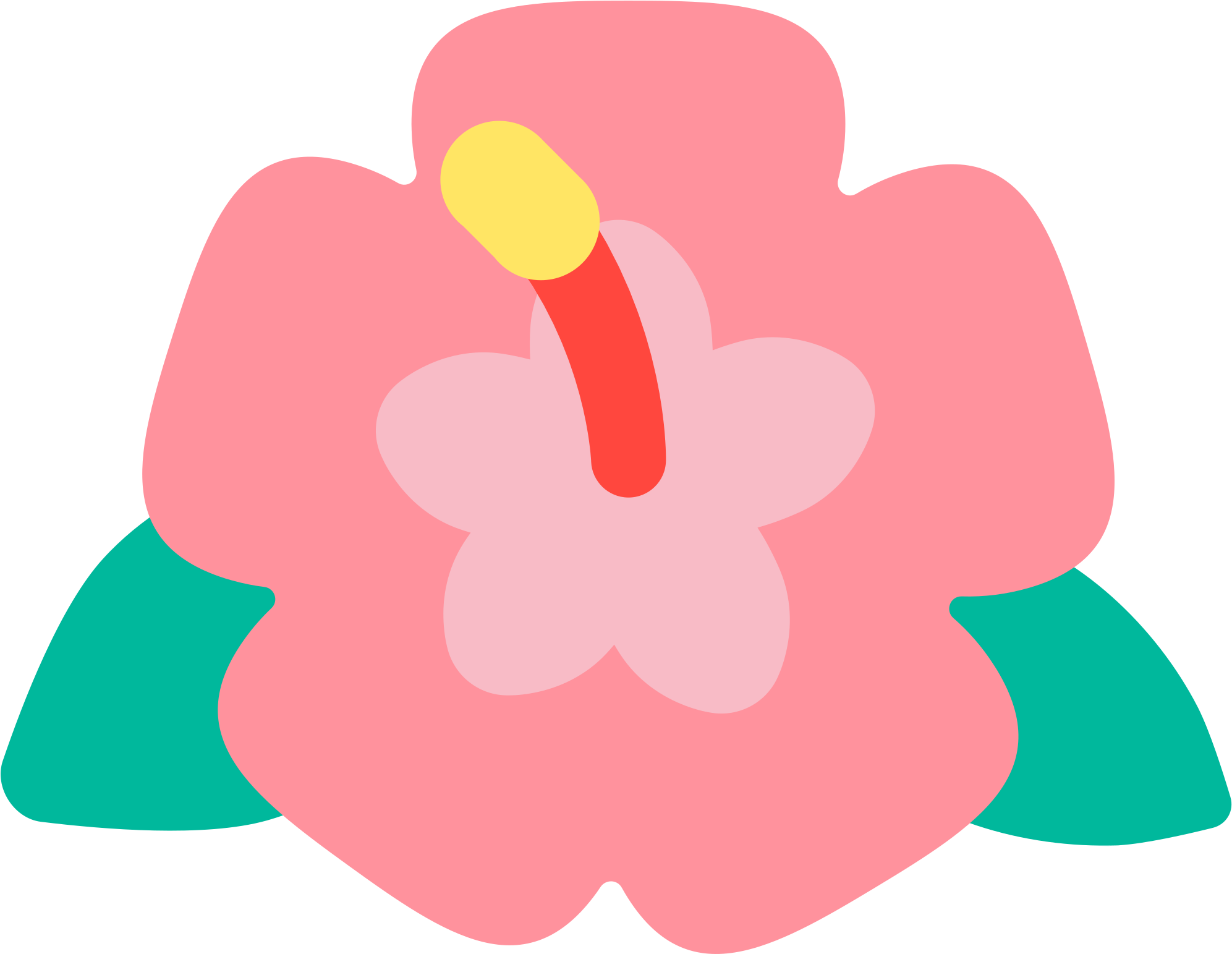 Pink Hibiscus Cliparts 19, - Firefox Os (2000x2000)